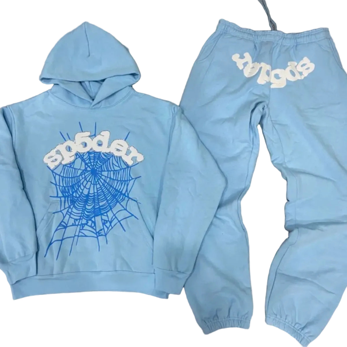 Sp5der Web Sky Blue Tracksuit