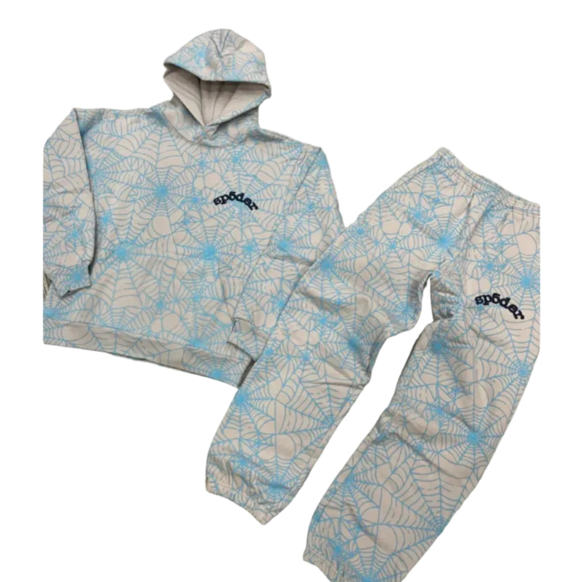 Sp5der AOP Grey Tracksuit