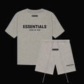 Fear of God SS22 Dark Oatmeal Short set