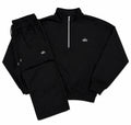 Alo Quater Zip Tracksuit Black