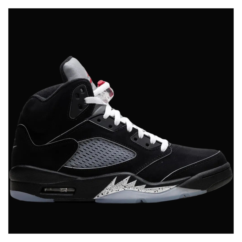 Jordan 5 Metallic Black