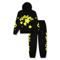 Sp5der Beluga Onyx & Yellow Tracksuit