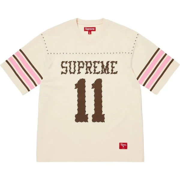 Supreme Tan Studded Football Top